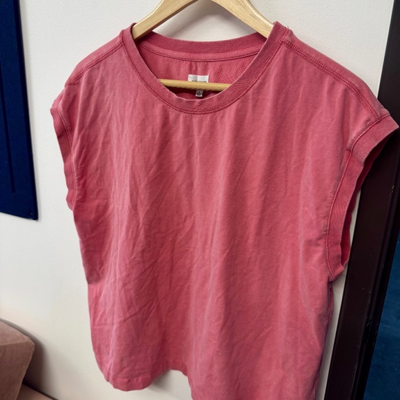 Thread & Supply Dusty Rose Tee Shirt (Size Large) - Picture 1 of 3